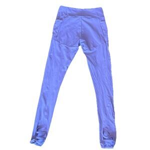 GYMSHARK Lavender Lattice Detail Leggings Size Small‎ Gym